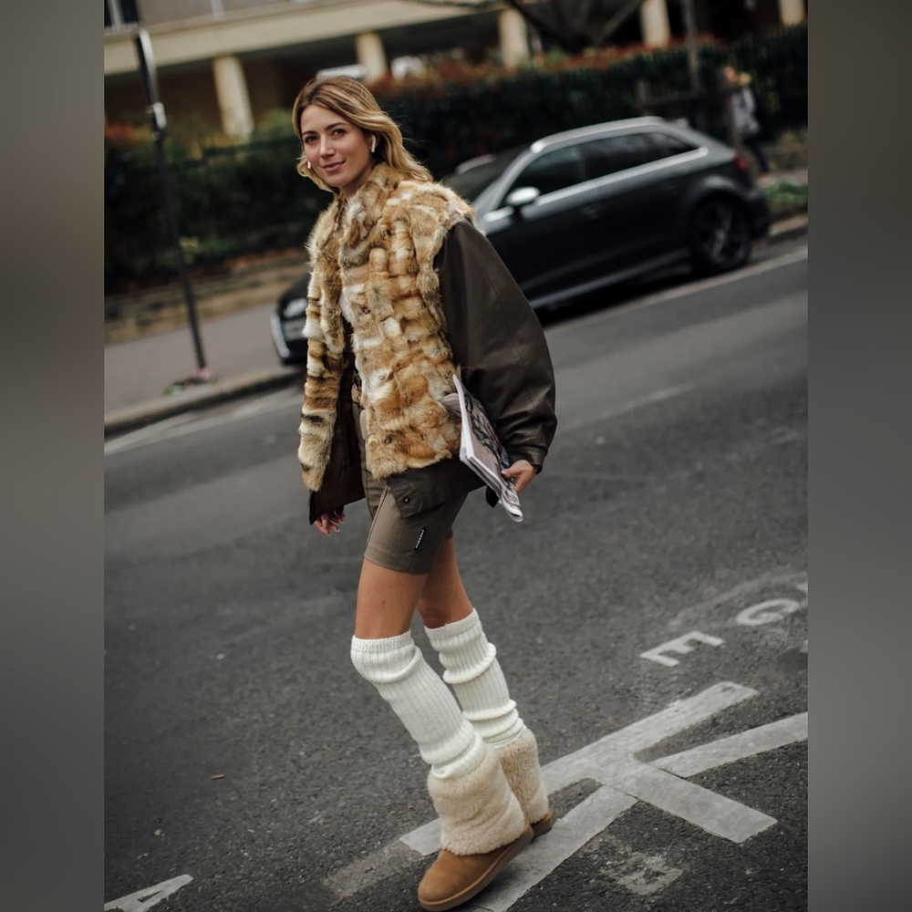 Y2K Ugg Maylin Shearling Fur Boots